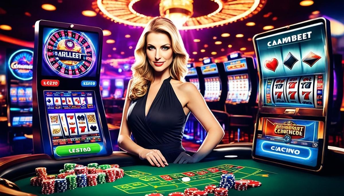 mobile casibom game lobby linking slots and casino style sections
